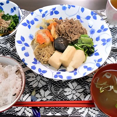 昼食の料理