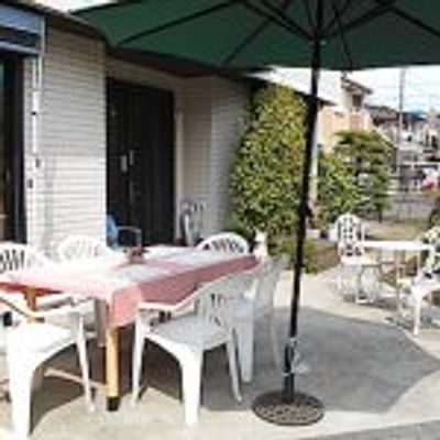 開放的なテラス