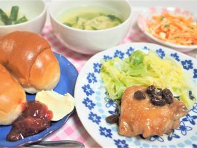 料理と食事の風景