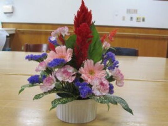 花のある食堂  