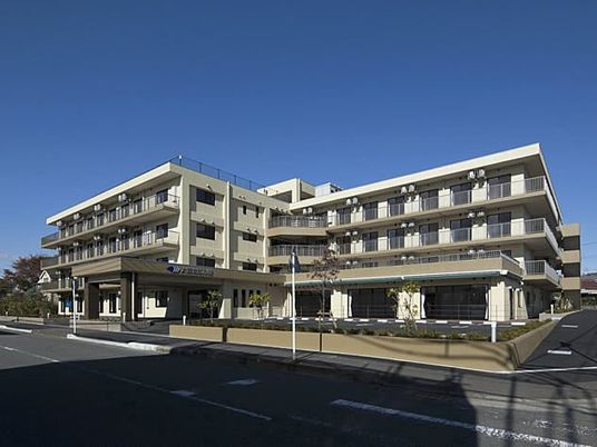 広がる外観
