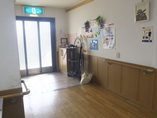 明るい廊下