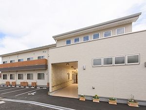 施設外観の建物  