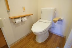 清潔なトイレ設備