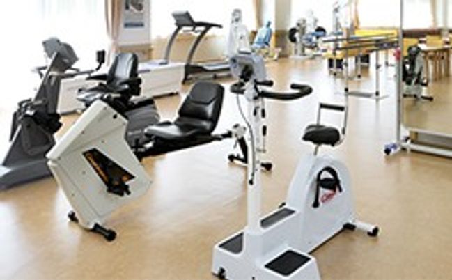 設備充実のトレーニング室