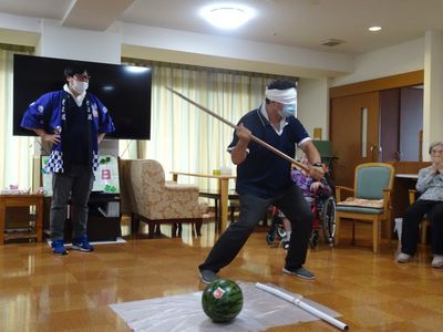職員のレクリエーション実施