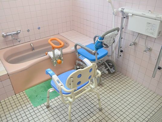 浴室の入浴介助用椅子  