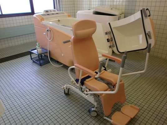 機能的な浴槽のある場所