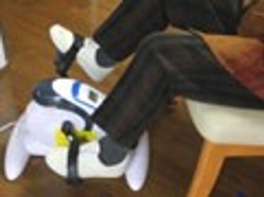 訓練中の様子