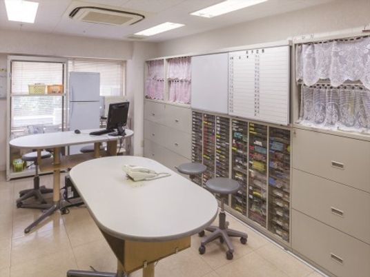 職員用作業スペース