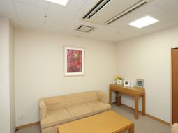 落ち着いた休憩室の様子