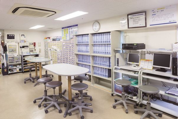 多目的室の仕事風景
