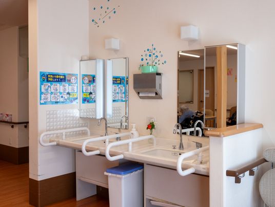 多目的ルームの洗面台