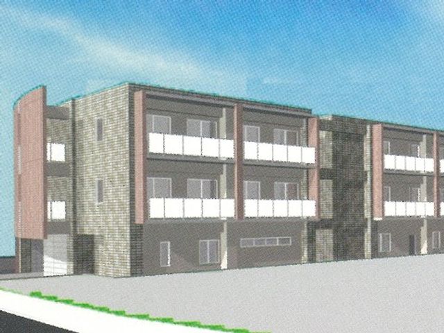 新築された施設の外観 外観 モダンなデザインが特徴の新しい施設です。明るく開放的な印象を与える建物で、居心地の良い職場環境を提供します。