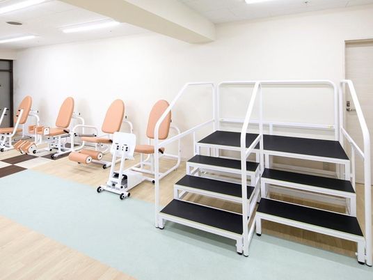機能訓練室の整備された様子