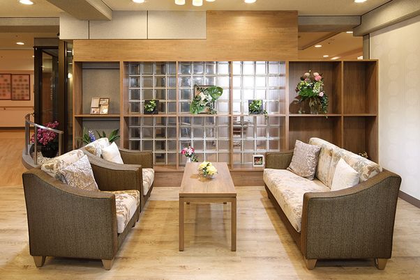 快適なラウンジエリア