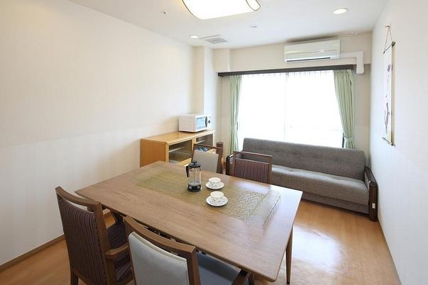 バリアフリーの浴室設備