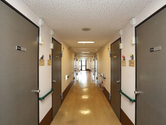 明るい廊下の様子