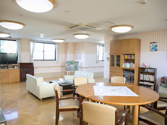 快適な共用ラウンジ