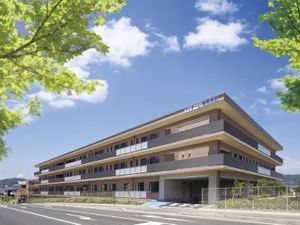 落ち着いた色調の建物外観