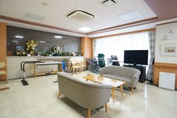 明るい共有スペース