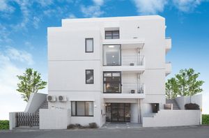 モダンな建物の外観