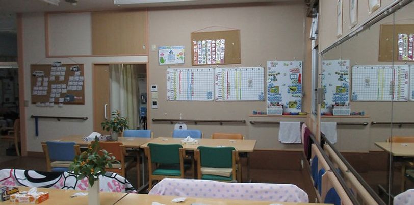 広々とした共有スペース
