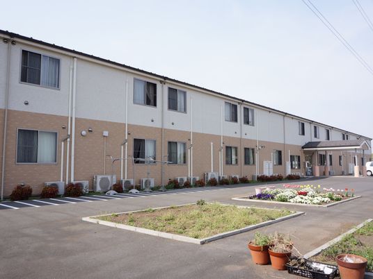  整備された建物外観  