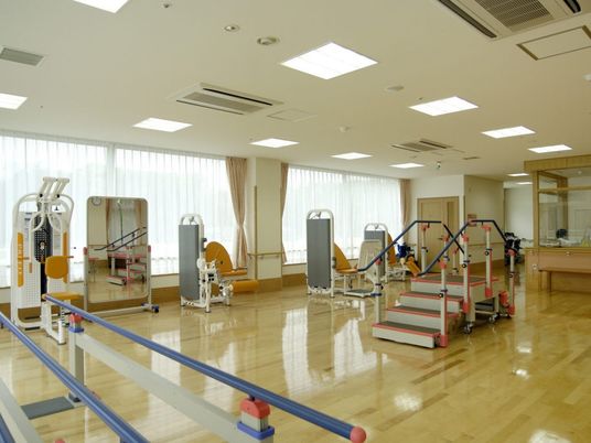 機能訓練室の器具  