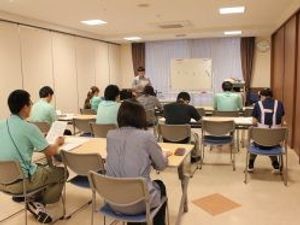 研修中の多目的室  