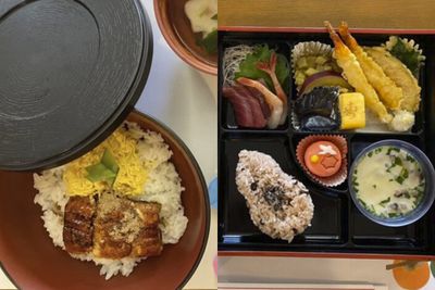 居室での食事風景