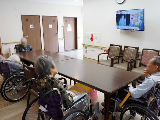 車椅子使用者の食堂