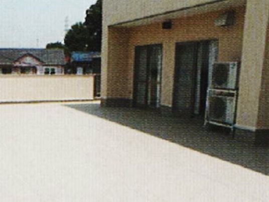 開放感のあるテラス