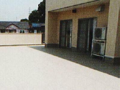 開放感のあるテラス