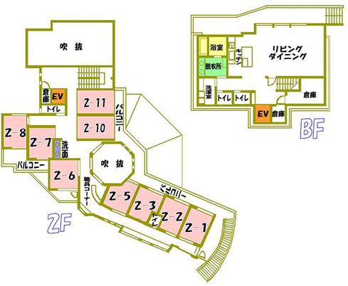 施設フロアマップ