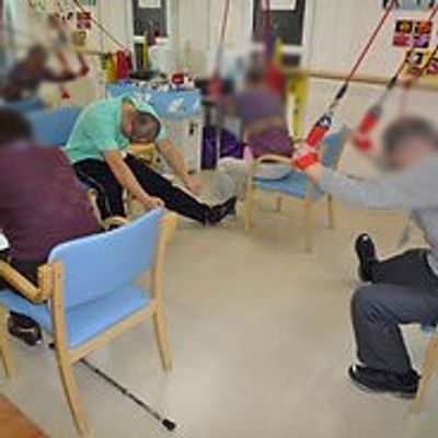 リハビリ訓練の様子