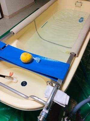 設備の整った浴室