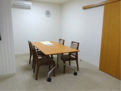 シンプルな共有スペース