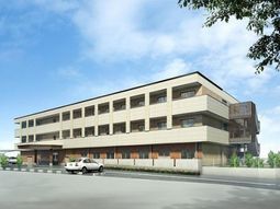 モダンな建物の外観