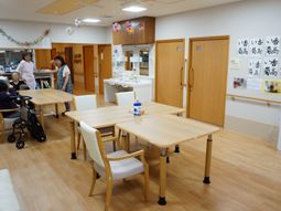 共有スペースでの様子