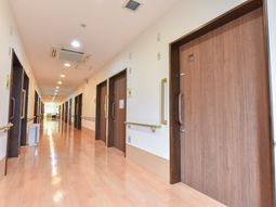 清潔な廊下の様子