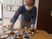 軽食の準備中の様子