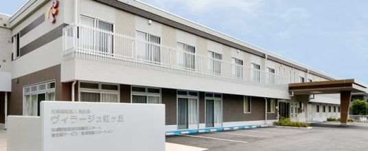 ゆったりとしたエントランス