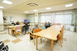 共有スペースでのひととき