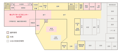 幅広い活動が可能な多目的室
