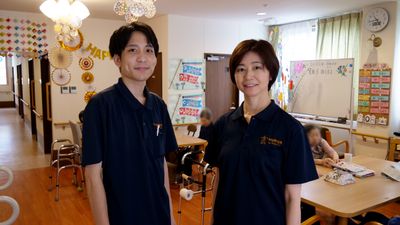 スタッフと共有スペース