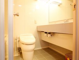 清潔なトイレスペース