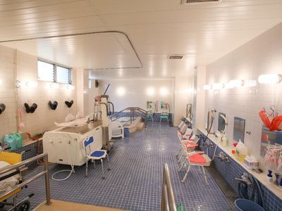 清潔な浴室設備の充実