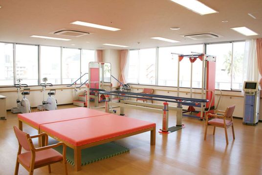 広々とした機能訓練室