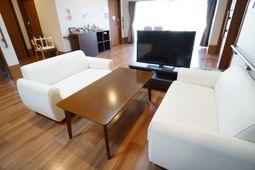 共有スペースのリビング